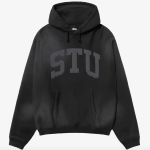STÜSSY Men's Stu Applique Hood Black