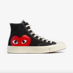 PLAY CONVERSE Red Heart Chuck Taylor All Star ’70 High Sneakers