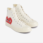 PLAY CONVERSE Red Heart Chuck Taylor All Star ’70 High Sneakers